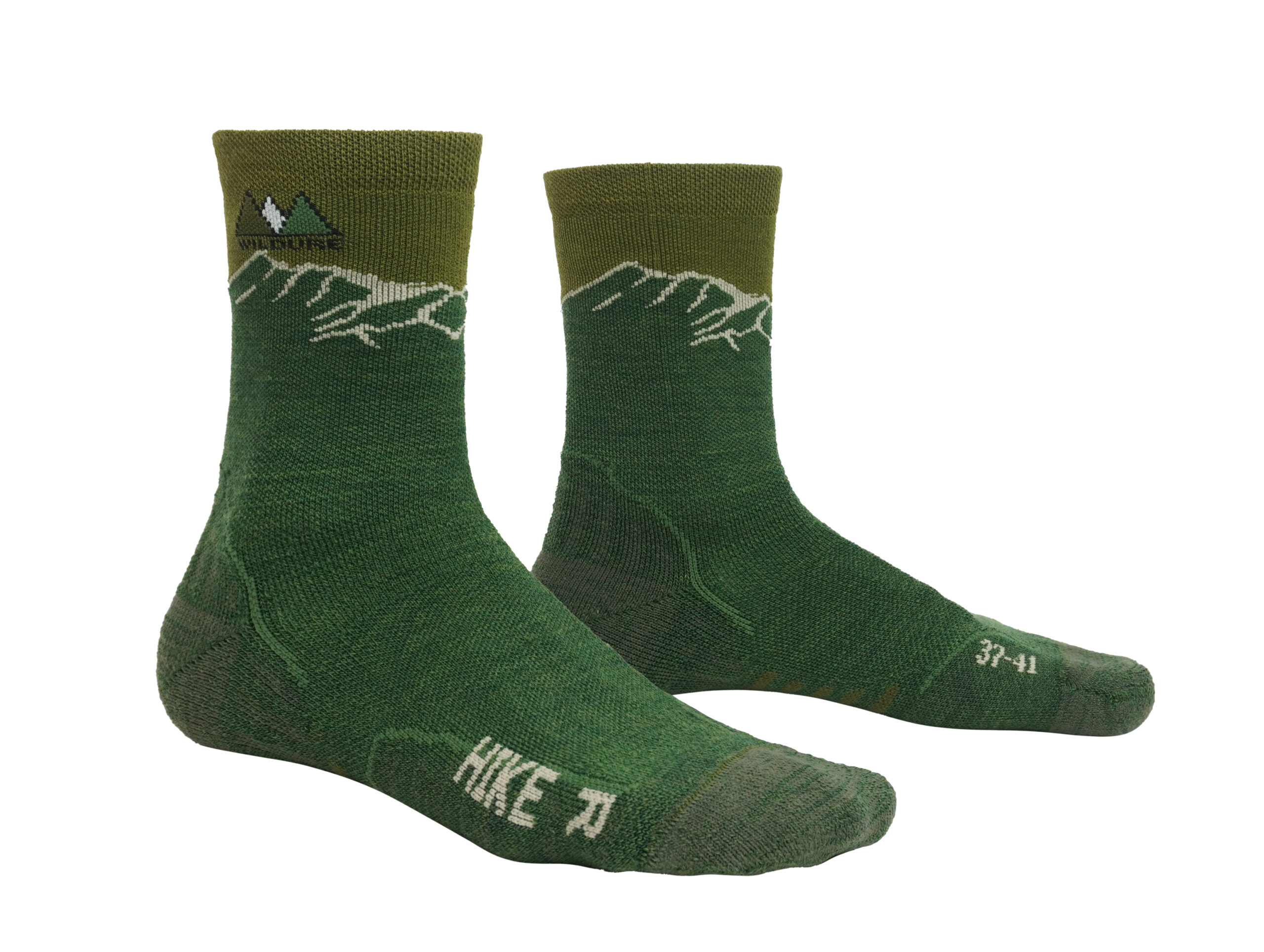 woxs hiking socks woxs hiking socks 37 41 green